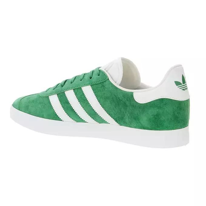 adidas gazelle silver green womens adidas Gazelle ADV Shoes - Unisex - Green / Cloud White / Gold