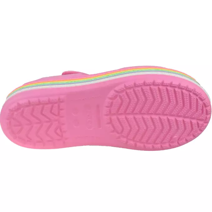 Sandały Crocs Crocband Sandal Kids 206145-669 kolor Różowy