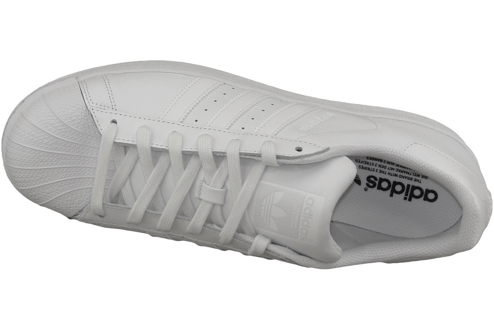 adidas superstar white foundation