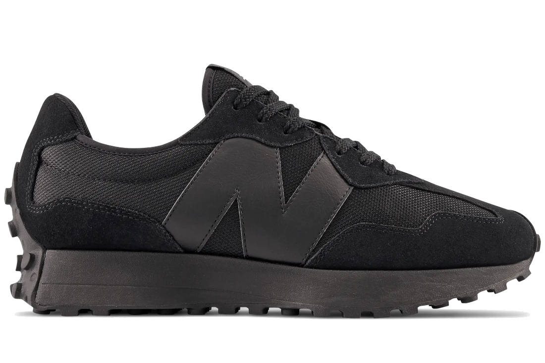 Buty Męskie New Balance 327 MS327CTB czarne SunStyle.pl